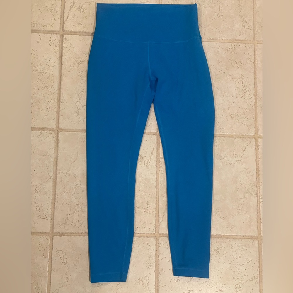 lululemon Wunder Train HR Tight 25” in Poolside, size 8